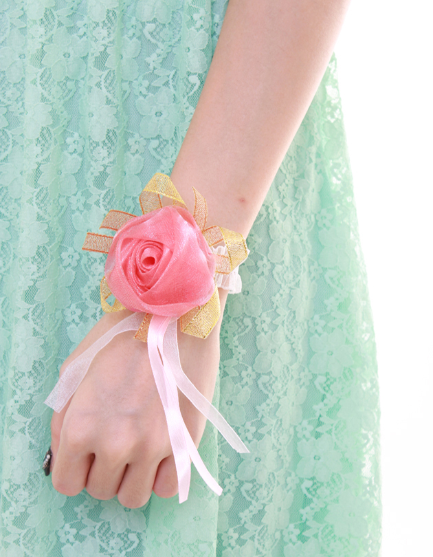 Eden Bridesmaid Corsage in Red